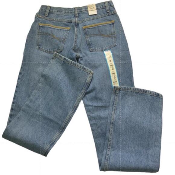 Cruel Girl Dakota Jeans Womens 3 Relaxed Straight Mid Wash Casual Streetwear NWT - Picture 4 of 10